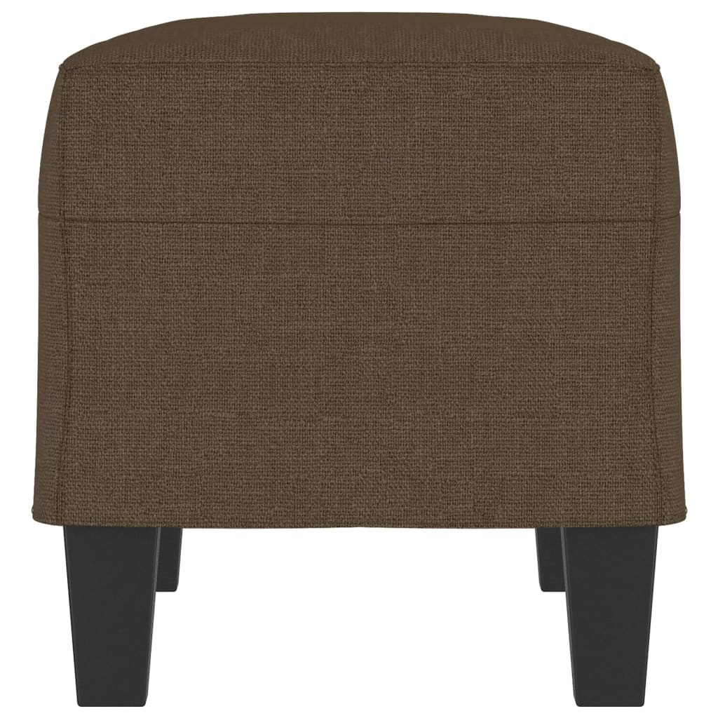 Banc Marron 100x35x41 cm Tissu - XIOS