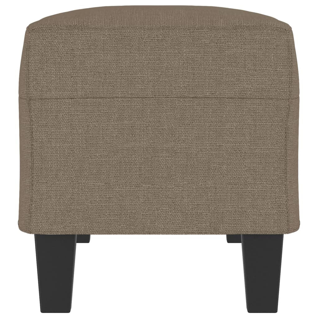 Banc Taupe 100x35x41 cm Tissu - XIOS