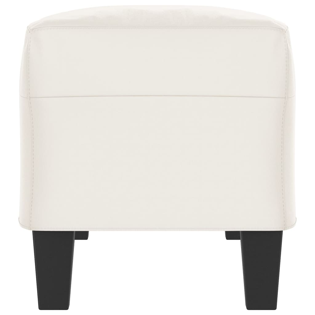 Banc Beige 100x35x41 cm Tissu microfibre - XIOS