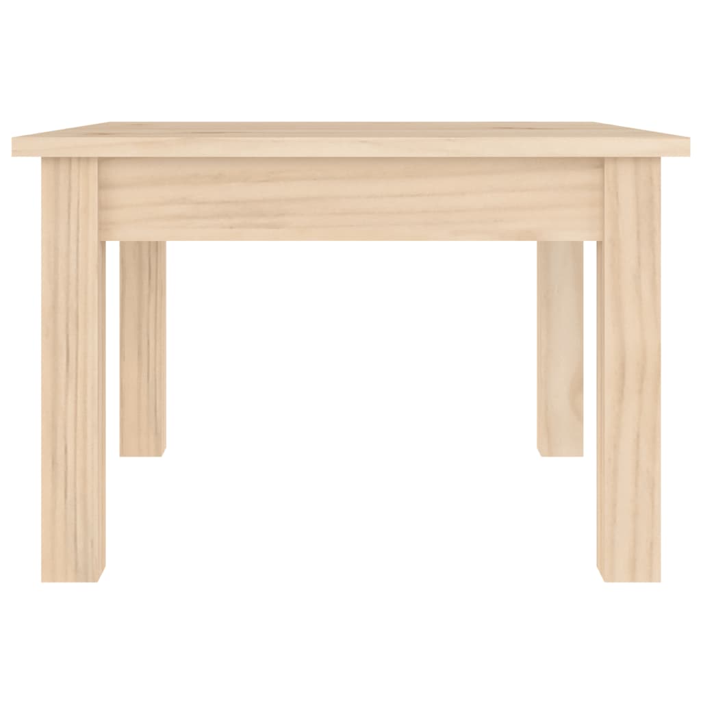 Table basse 45x45x30 cm Bois massif de pin - XIOS