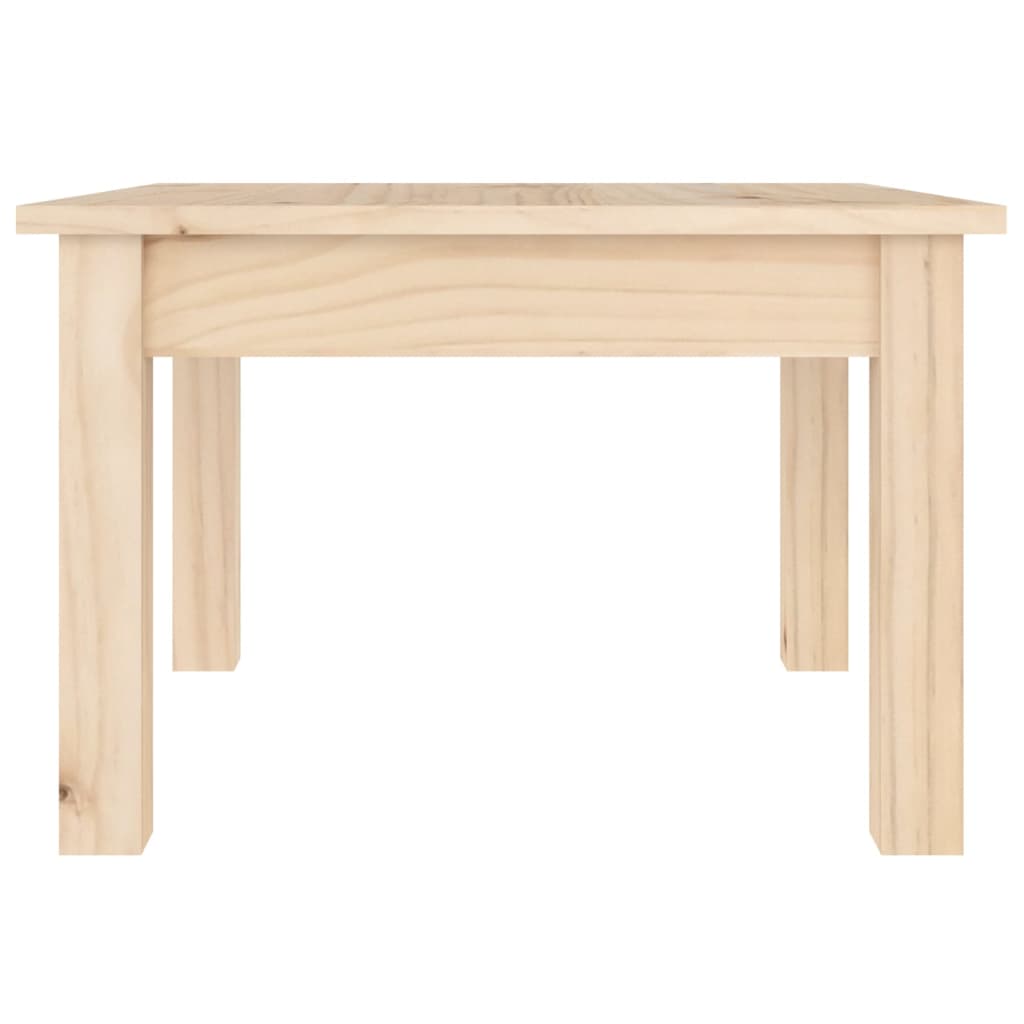 Table basse 45x45x30 cm Bois massif de pin - XIOS