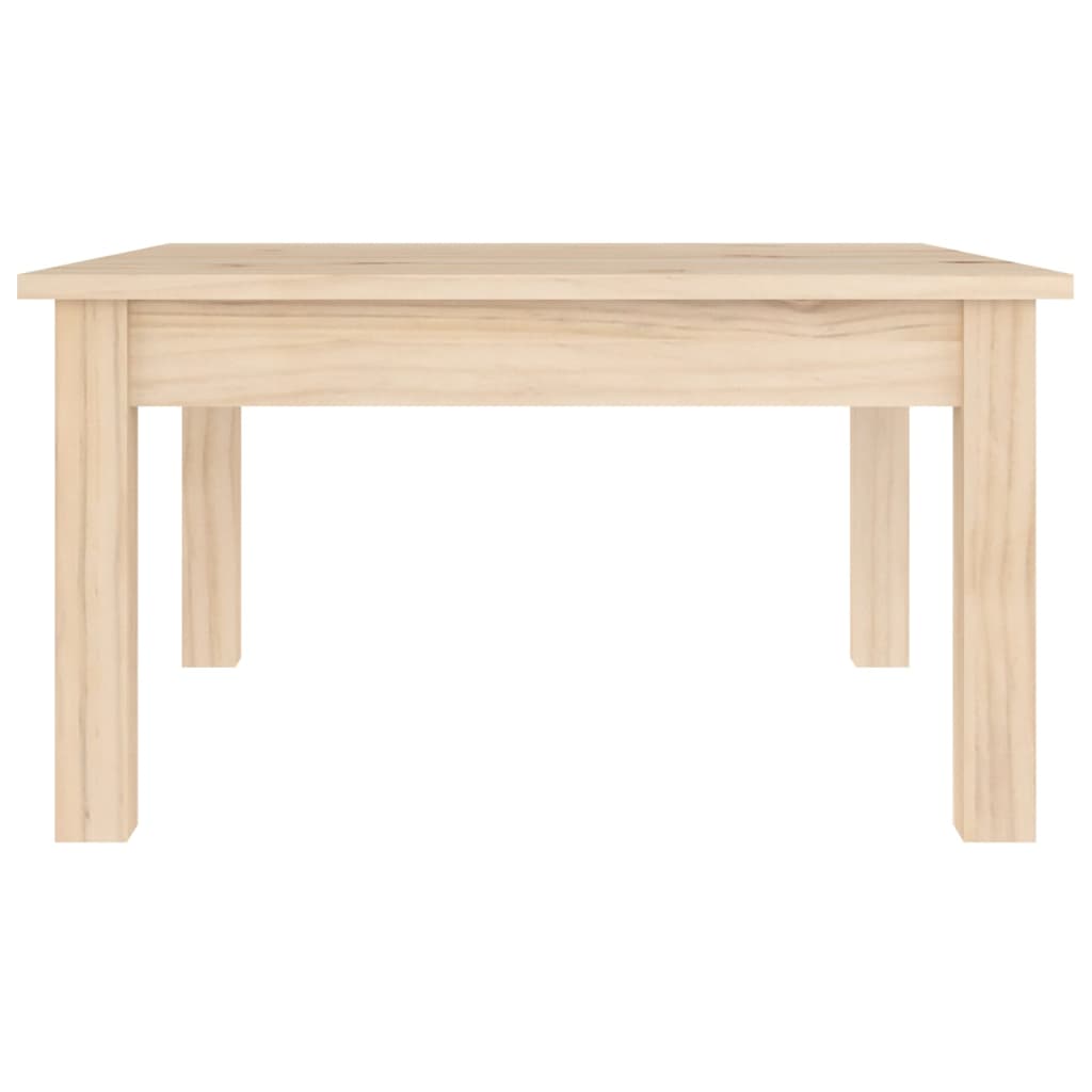 Table basse 55x55x30 cm Bois massif de pin - XIOS