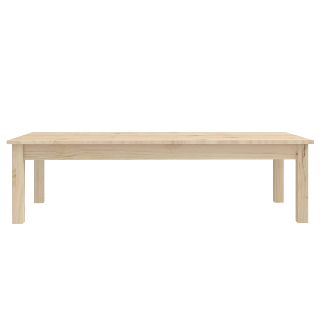 Table basse 110x50x30 cm Bois massif de pin - XIOS