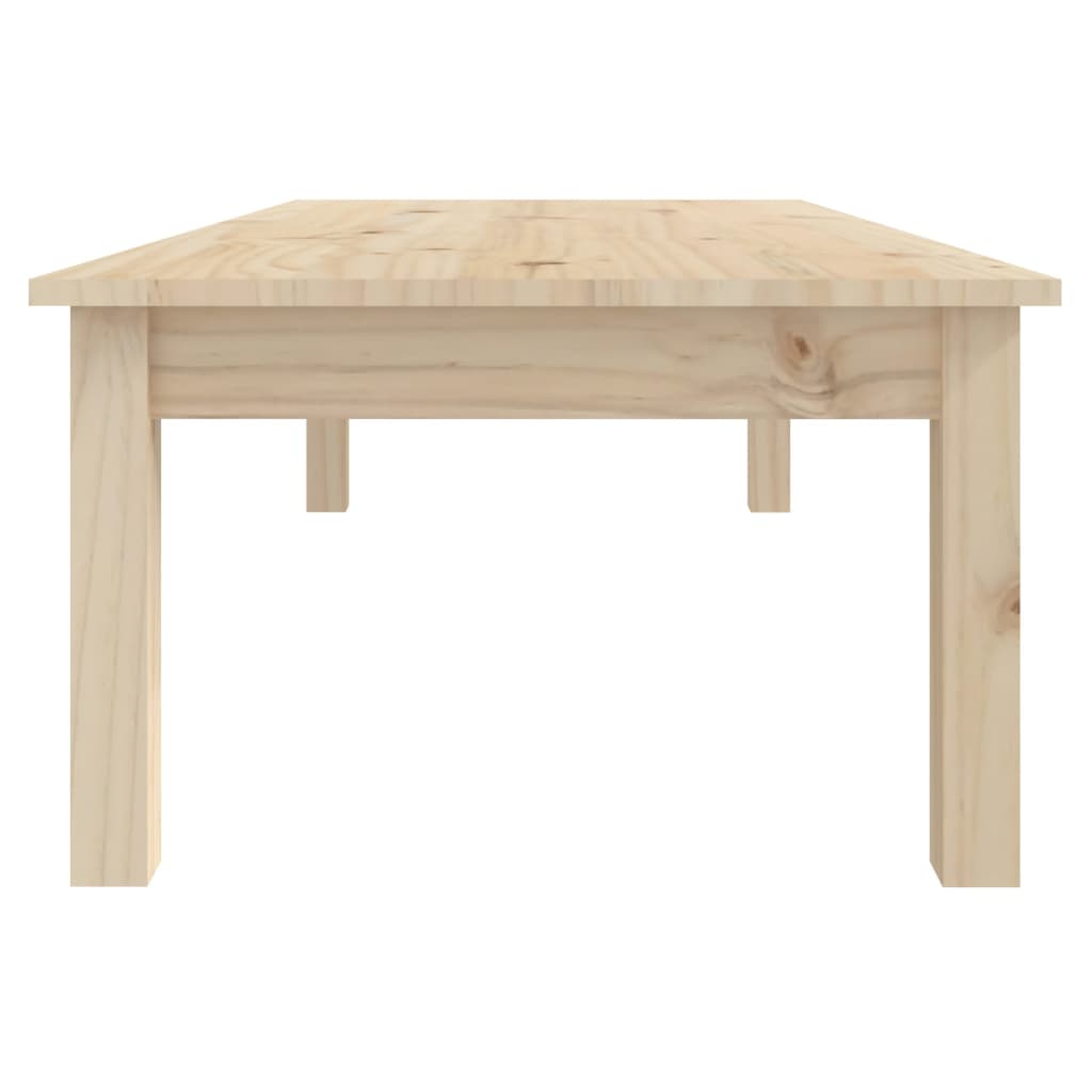 Table basse 110x50x30 cm Bois massif de pin - XIOS