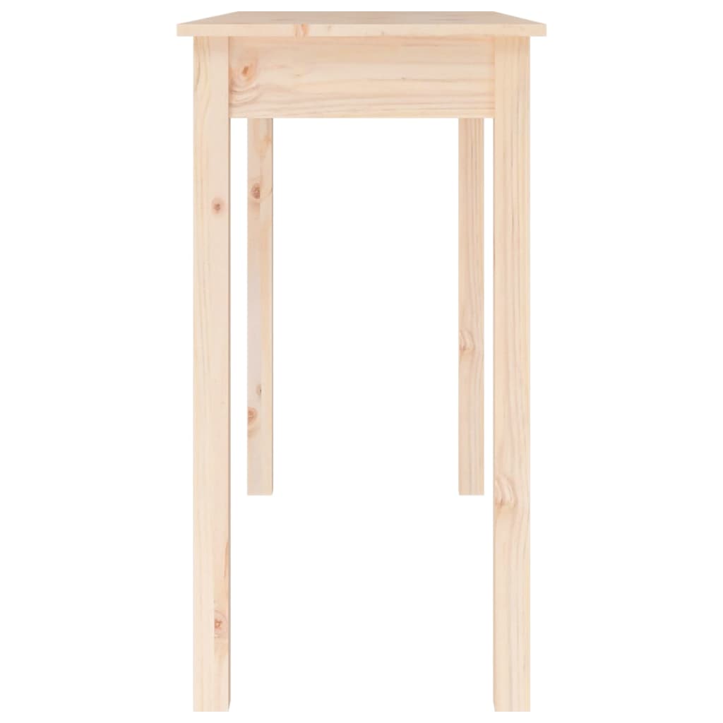 Table console 110x40x75 cm Bois massif de pin - XIOS