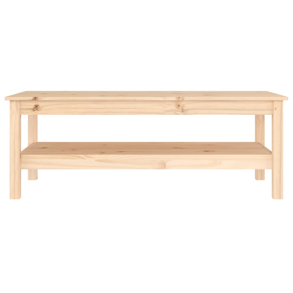 Table basse 110x50x40 cm Bois massif de pin - XIOS