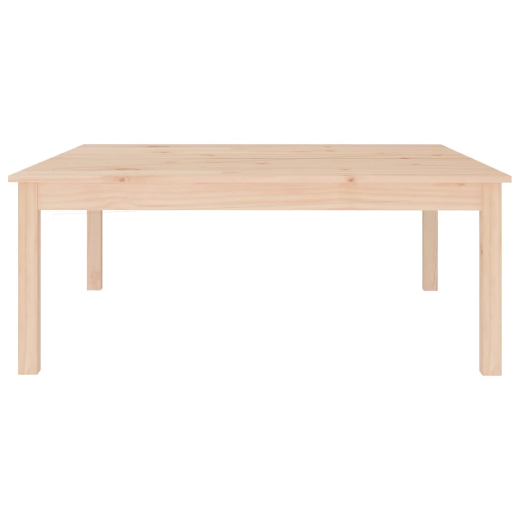Table basse 100x100x40 cm Bois massif de pin