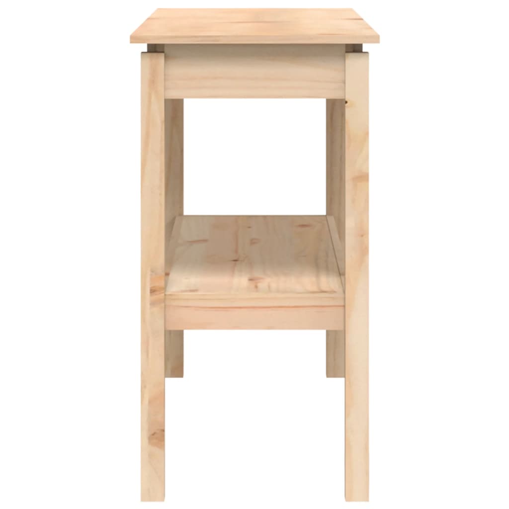 Table console 110x40x75 cm Bois massif de pin - XIOS
