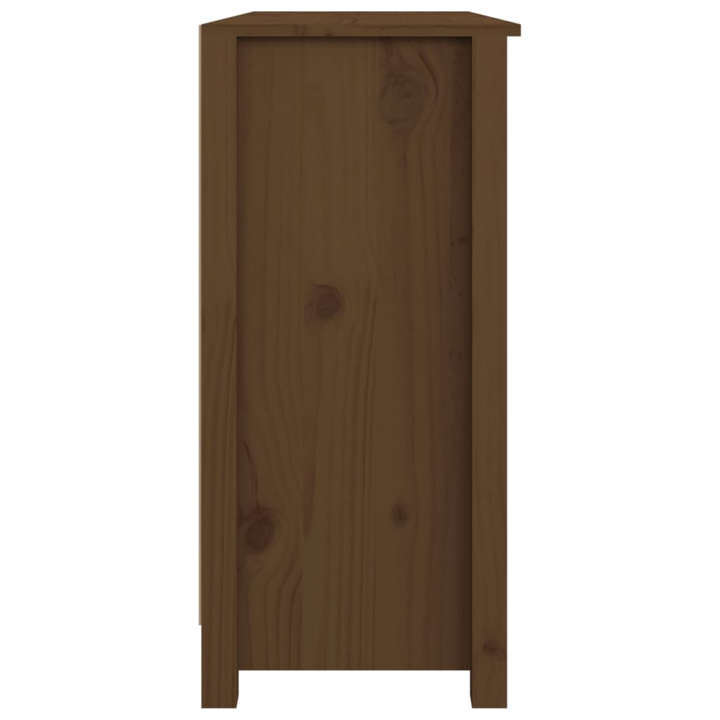 Buffet Marron miel 100x35x74 cm Bois massif de pin - XIOS