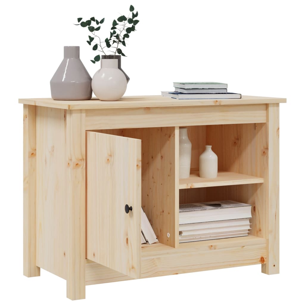 Meuble TV 70x36,5x52 cm Bois de pin massif - XIOS