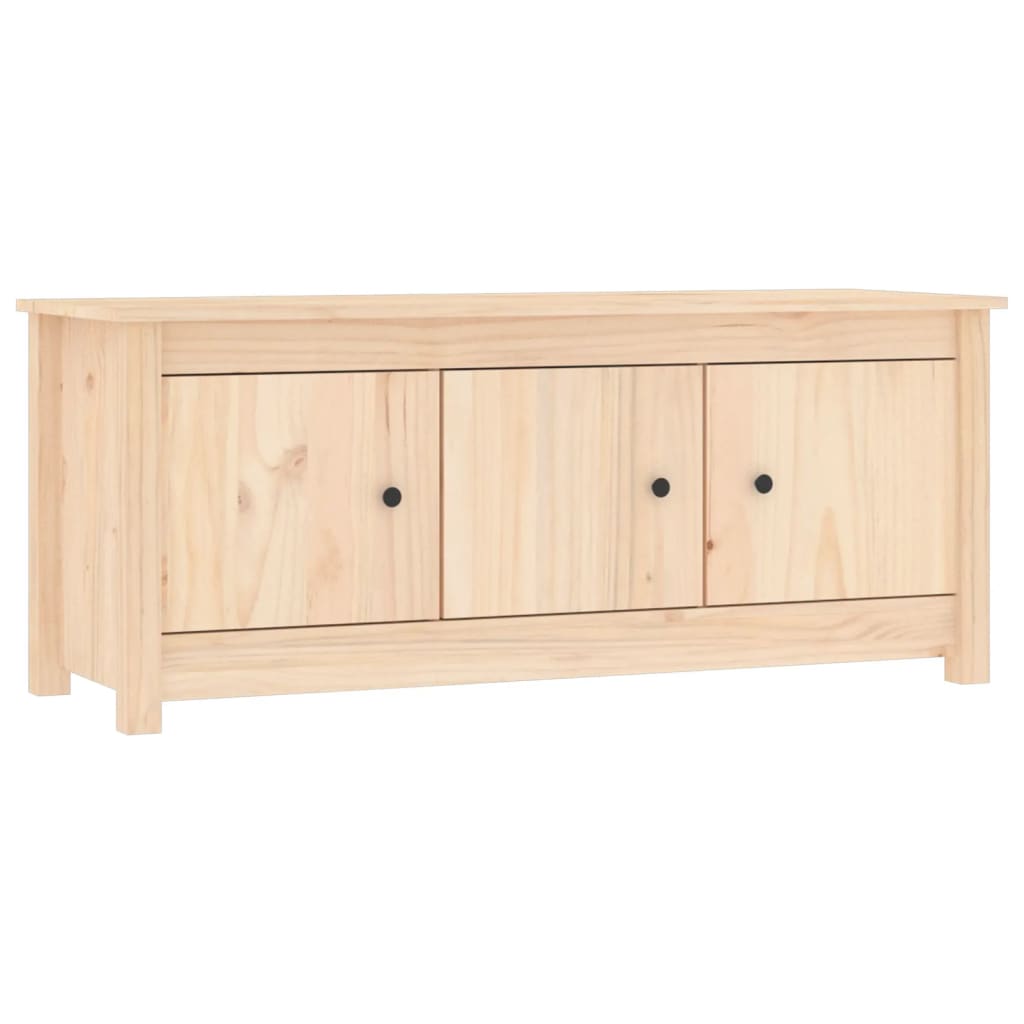 Armoire à chaussures 110x38x45,5 cm Bois de pin massif - XIOS
