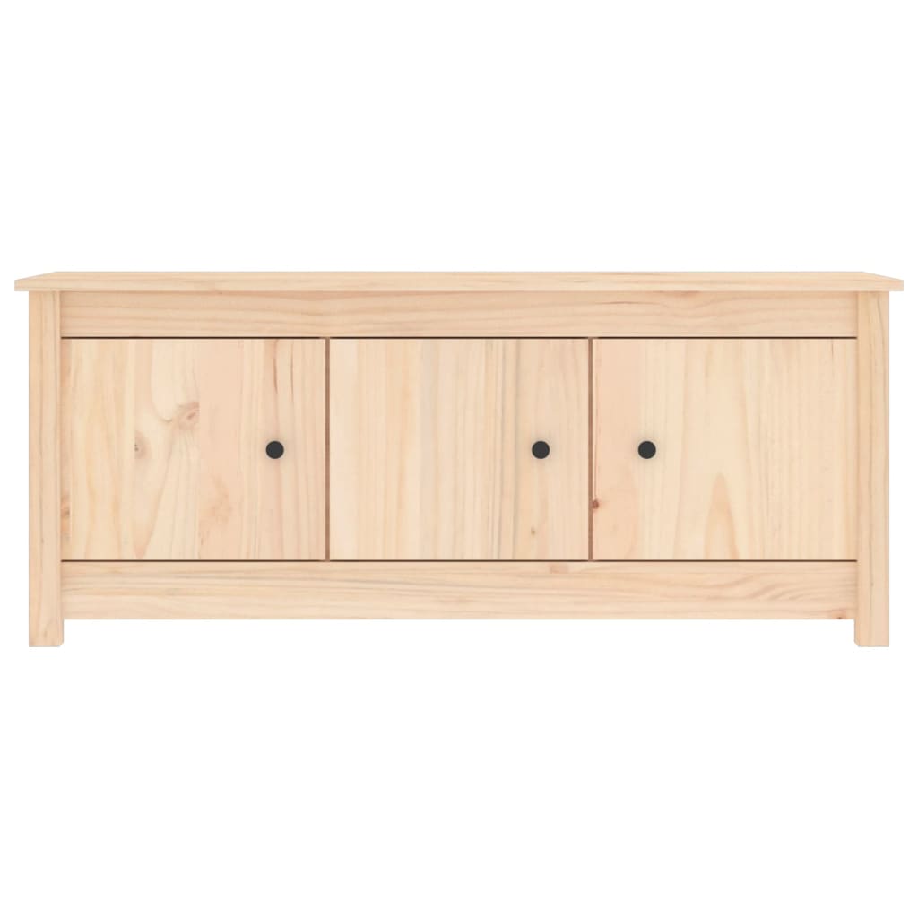 Armoire à chaussures 110x38x45,5 cm Bois de pin massif - XIOS