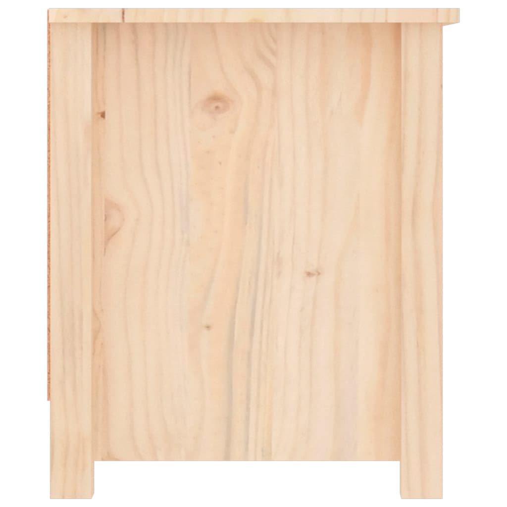 Armoire à chaussures 110x38x45,5 cm Bois de pin massif - XIOS