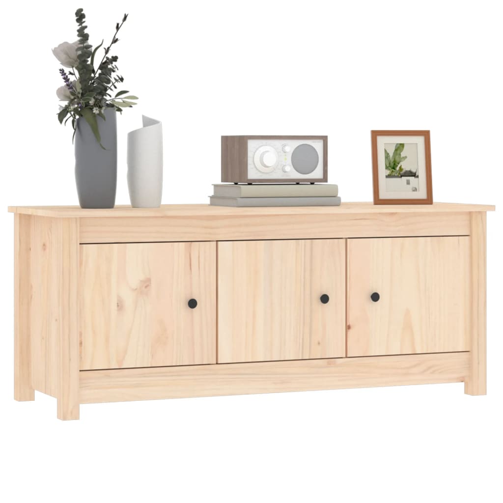 Armoire à chaussures 110x38x45,5 cm Bois de pin massif - XIOS