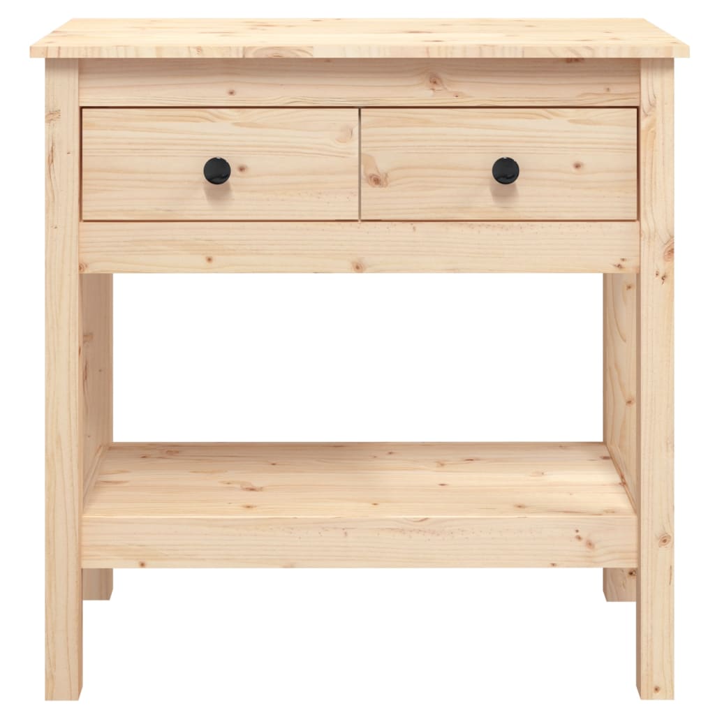 Table console 75x35x75 cm Bois massif de pin - XIOS