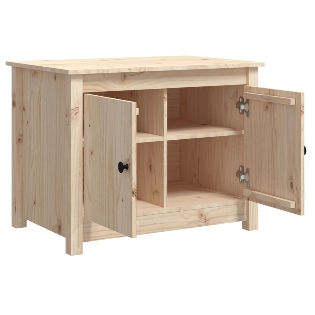 Table basse 71x49x55 cm Bois massif de pin - XIOS