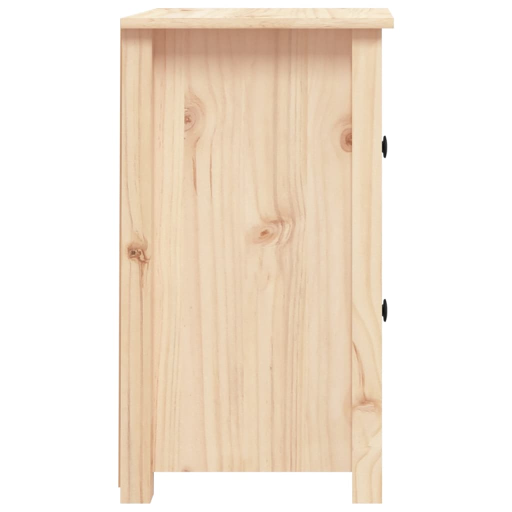 Tables de chevet 2 pcs 40x35x61,5 cm Bois de pin massif - XIOS