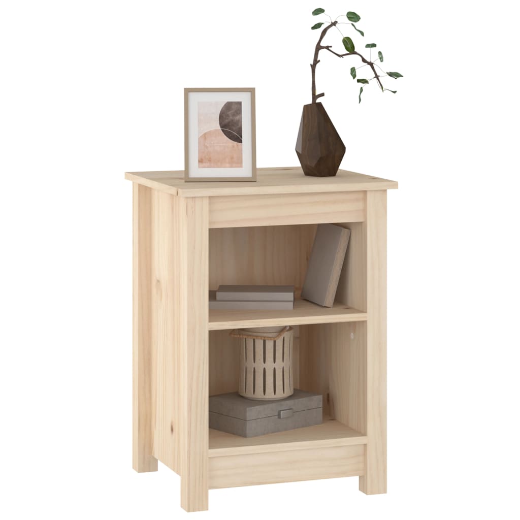 Table de chevet 40x35x55 cm Bois de pin solide - XIOS