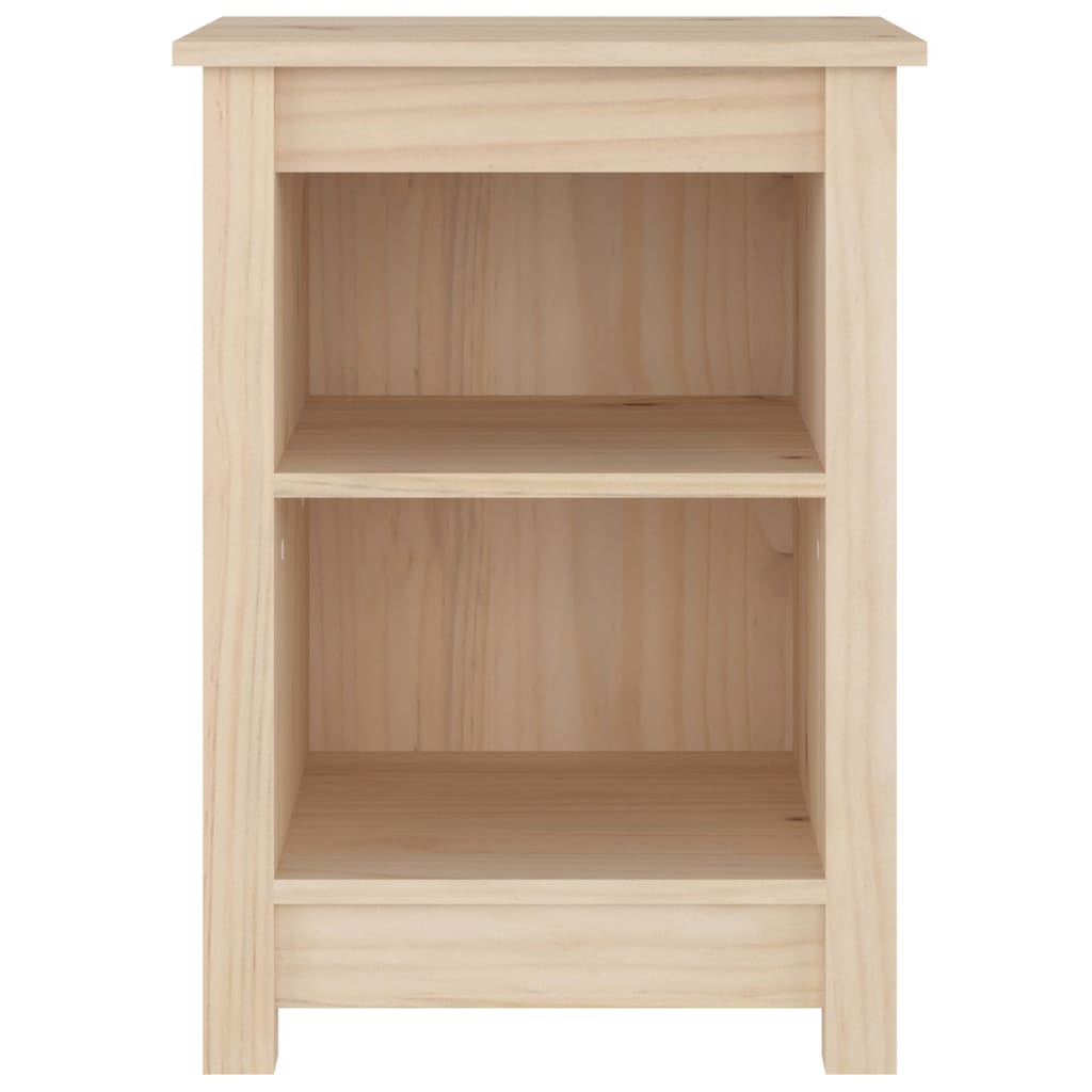 Tables de chevet 2 pcs 40x35x55 cm Bois de pin solide - XIOS