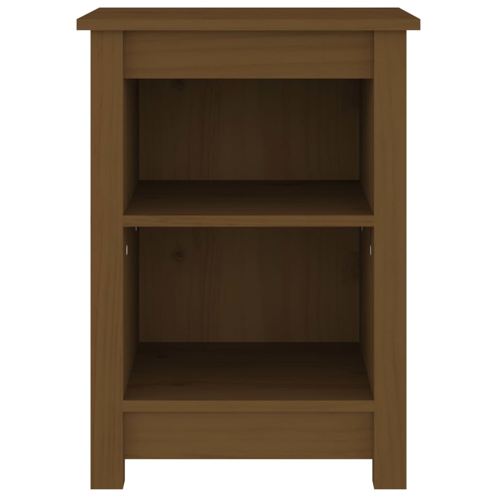 Tables de chevet 2 pcs Marron miel 40x35x55 cm Bois pin massif - XIOS