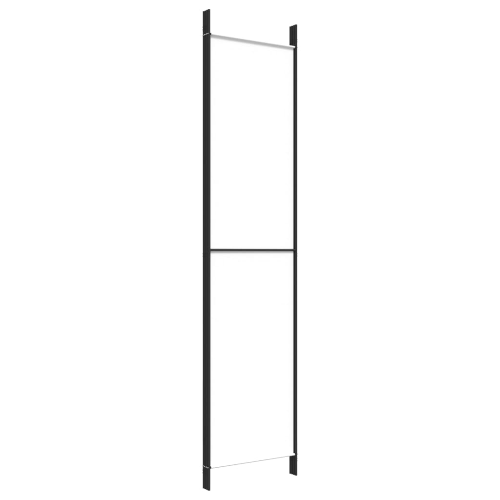 Cloison de séparation 4 panneaux Blanc 200x220 cm Tissu XIOS