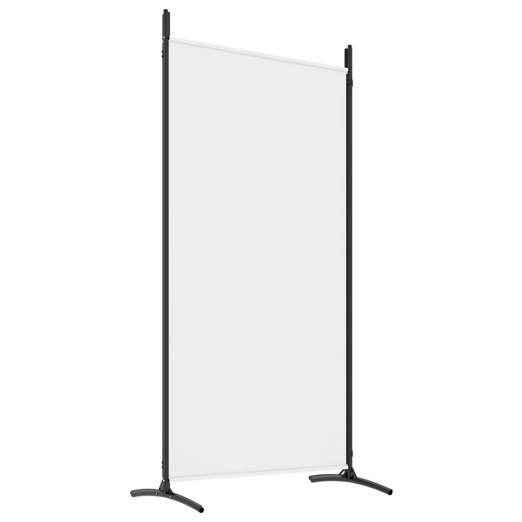Cloison de séparation 4 panneaux Blanc 346x180 cm Tissu XIOS