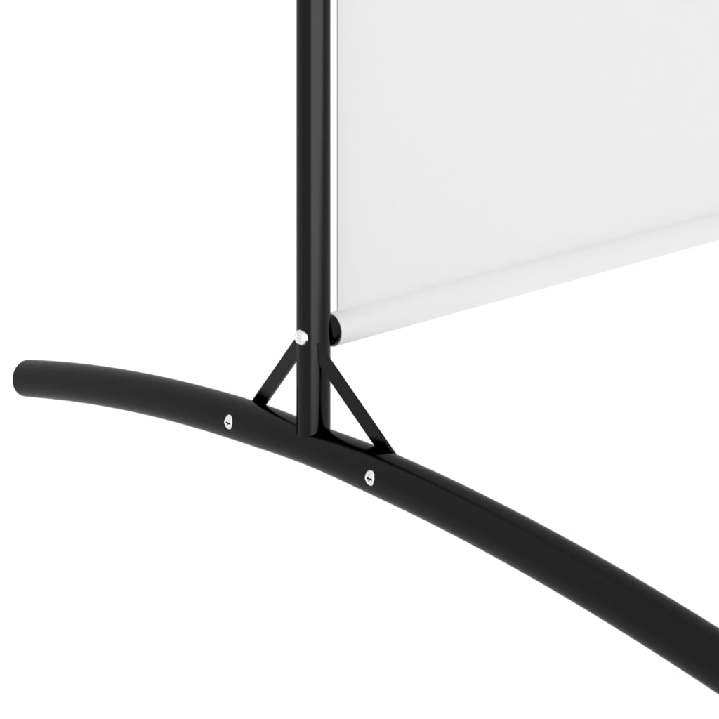 Cloison de séparation 4 panneaux Blanc 346x180 cm Tissu XIOS