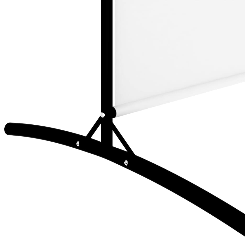 Cloison de séparation 5 panneaux Blanc 433x180 cm Tissu XIOS