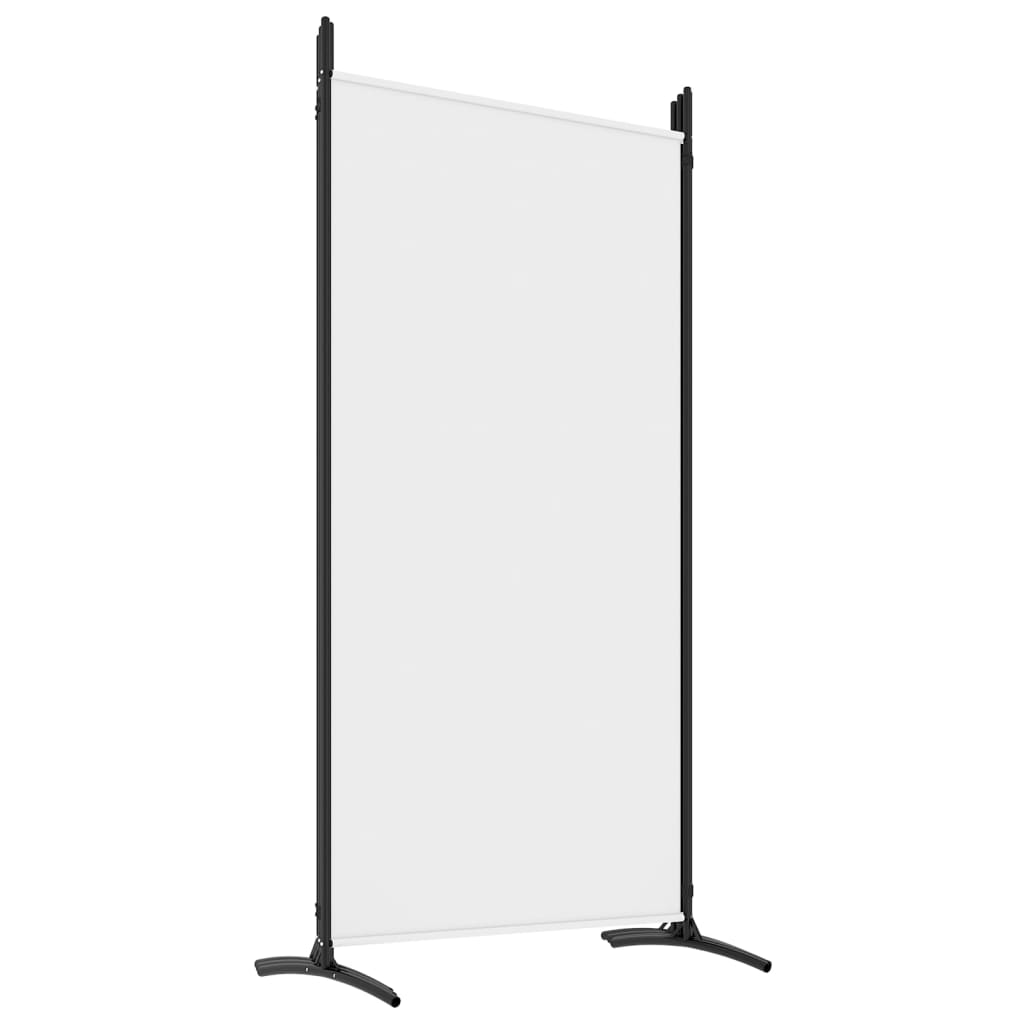 Cloison de séparation 6 panneaux Blanc 520x180 cm Tissu - XIOS