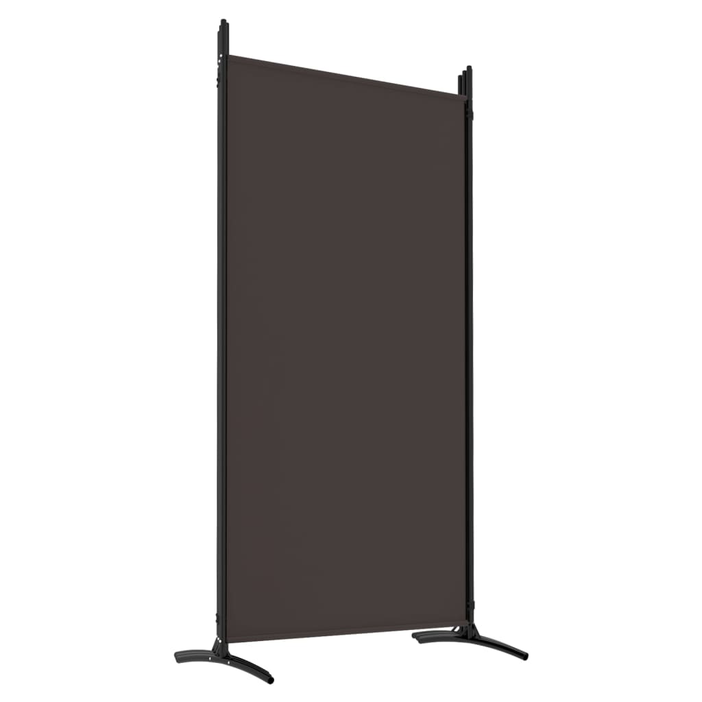 Cloison de séparation 6 panneaux Marron 520x180 cm Tissu - XIOS