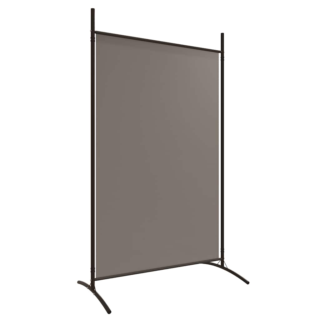 Cloison de séparation 2 panneaux Anthracite 348x180 cm Tissu - XIOS