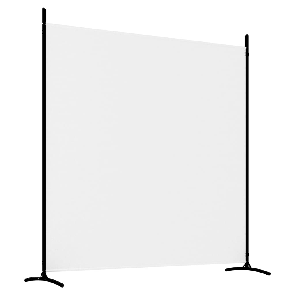 Cloison de séparation 3 panneaux Blanc 525x180 cm Tissu XIOS