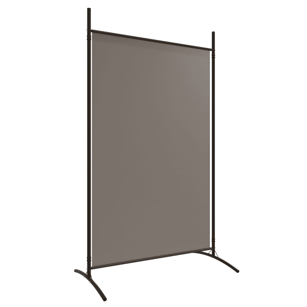 Cloison de séparation 3 panneaux Anthracite 525x180 cm Tissu XIOS