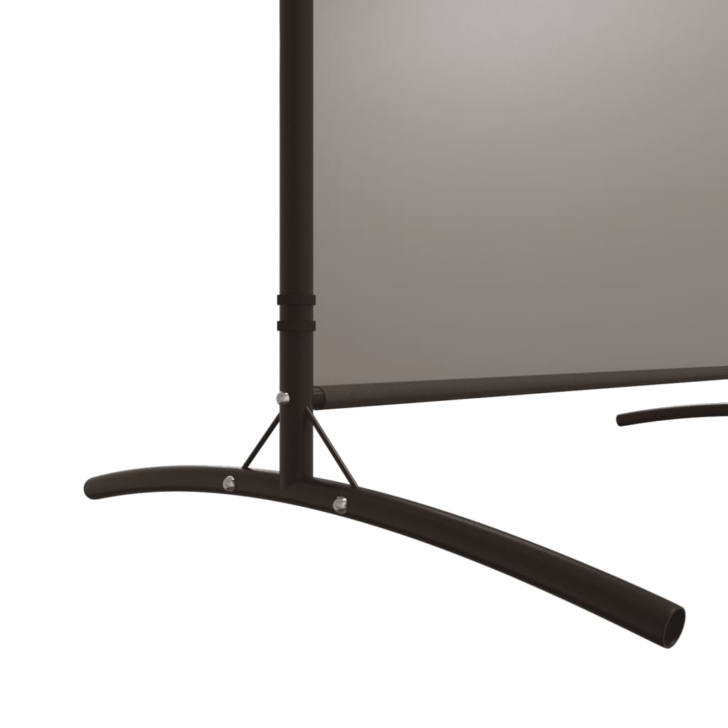Cloison de séparation 3 panneaux Anthracite 525x180 cm Tissu XIOS