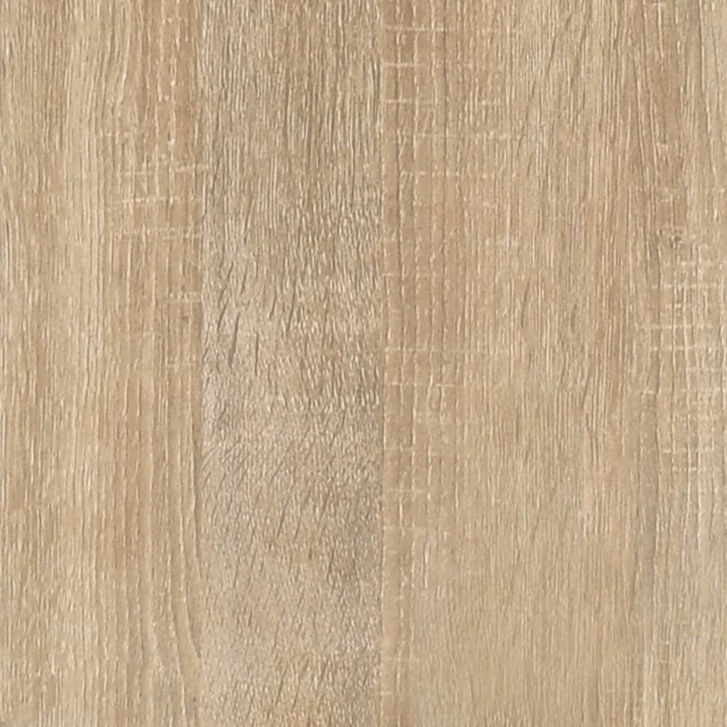 Bibliothèque Chêne Sonoma 40x33x70,5 cm Bois d'ingénierie acier - XIOS