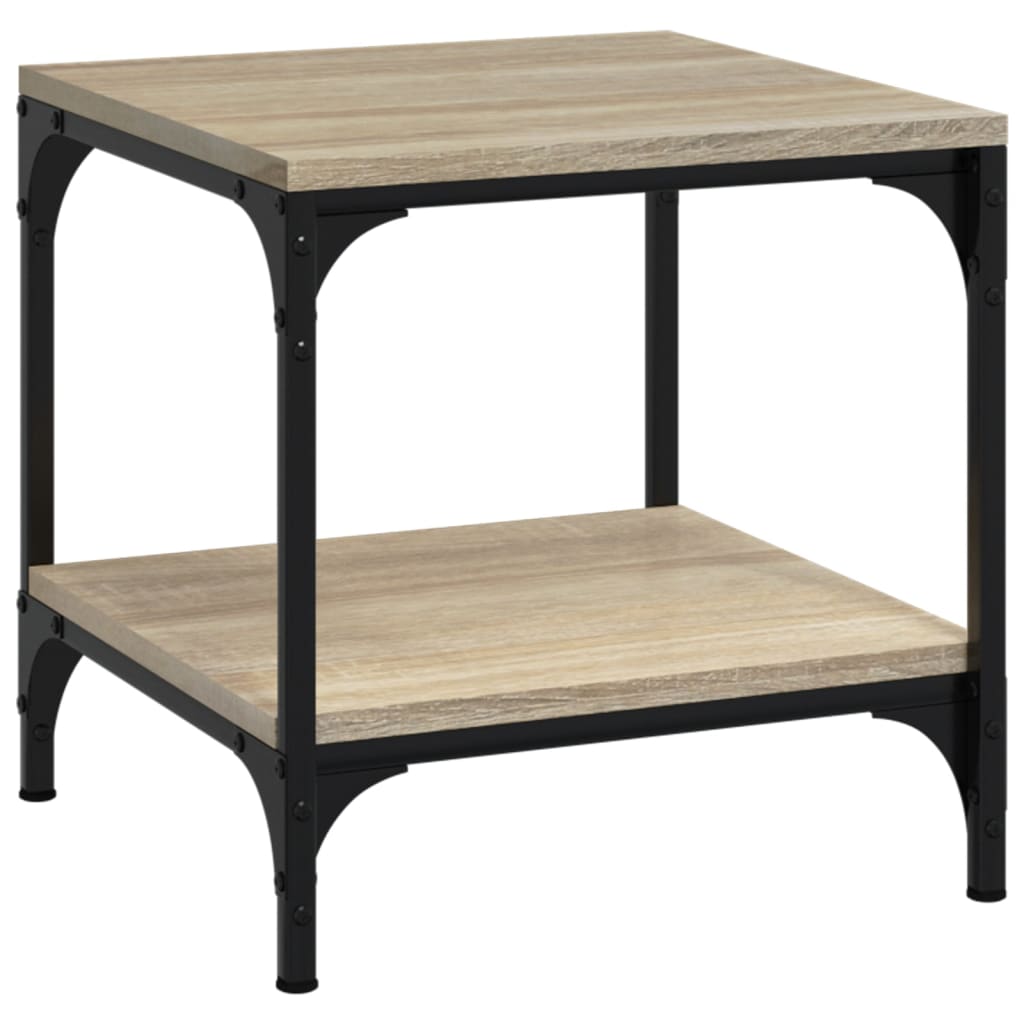 Tables d'appoint 2 pcs Chêne sonoma 40x40x40 cm Bois ingénierie - XIOS