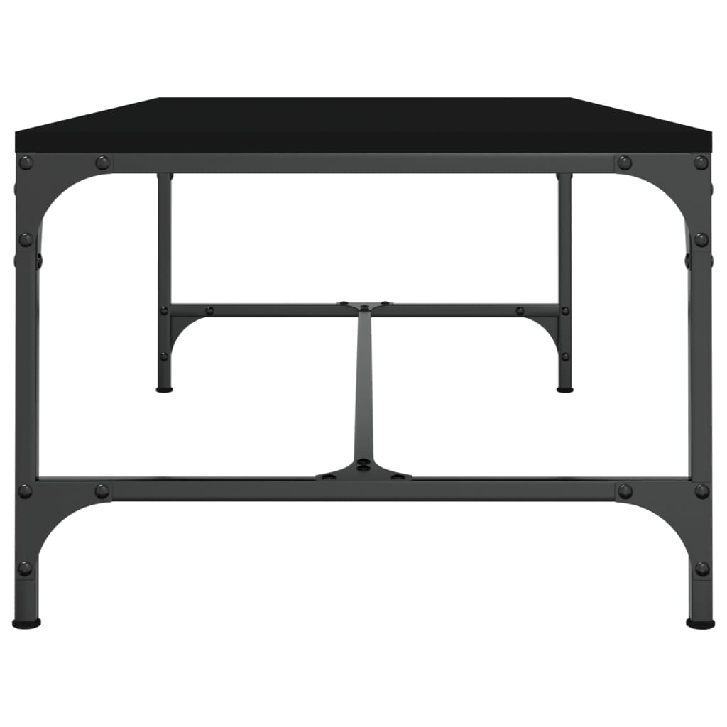 Table basse Noir 100x50x35 cm Bois d'ingénierie - XIOS