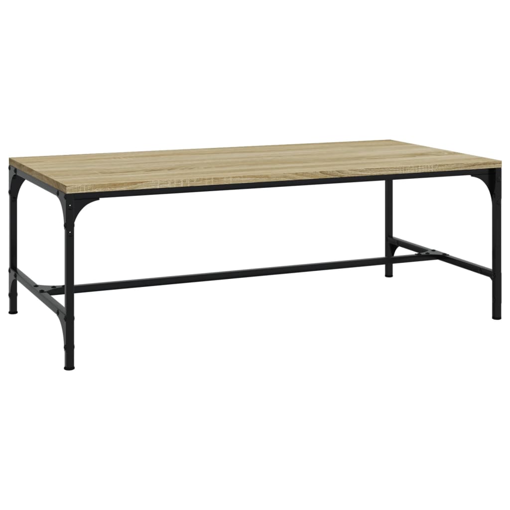 Table basse Chêne sonoma 100x50x35 cm Bois d'ingénierie - XIOS