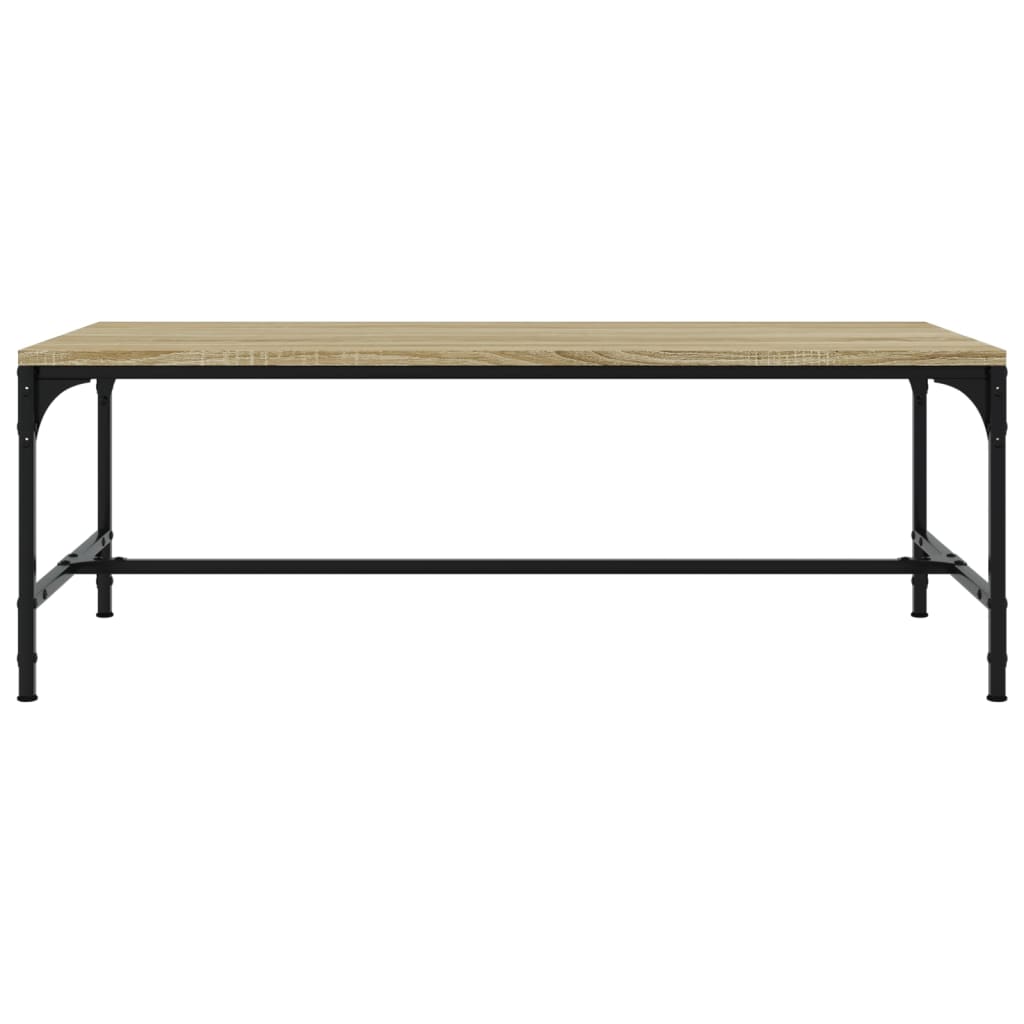 Table basse Chêne sonoma 100x50x35 cm Bois d'ingénierie - XIOS