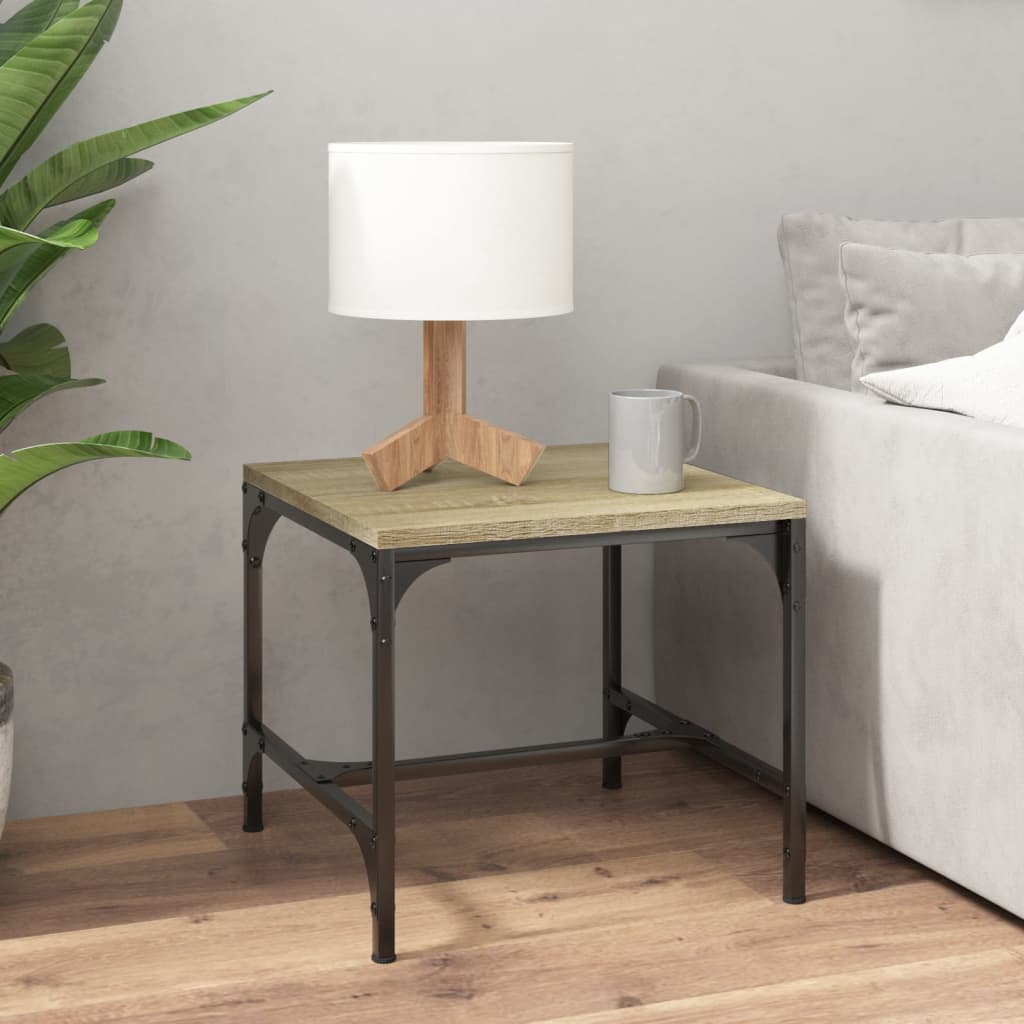 Tables d'appoint 2 pcs Chêne sonoma 40x40x35 cm Bois ingénierie - XIOS
