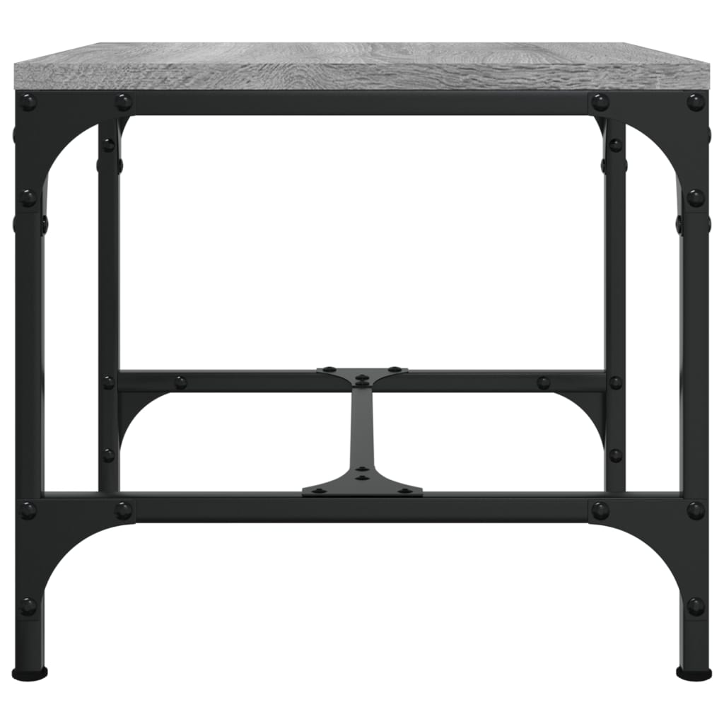 Tables d'appoint 2pcs Sonoma gris 40x40x35 cm Bois d'ingénierie - XIOS