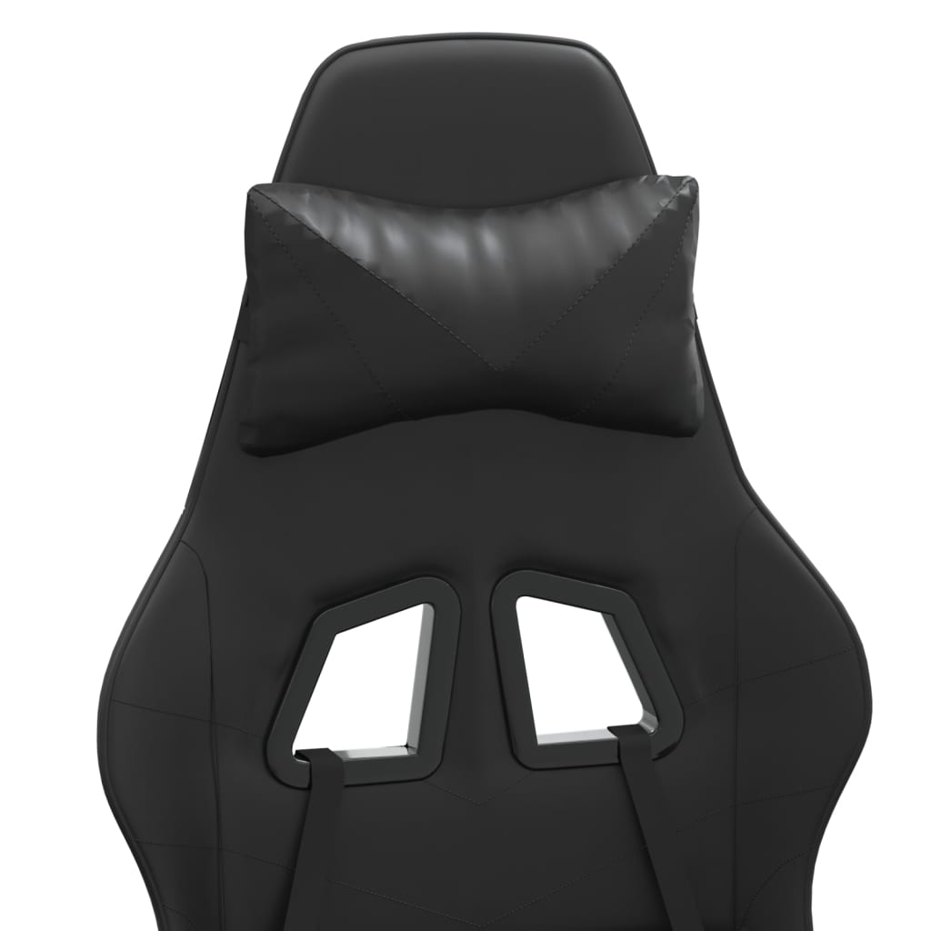 Chaise de jeu pivotante Noir Similicuir - XIOS