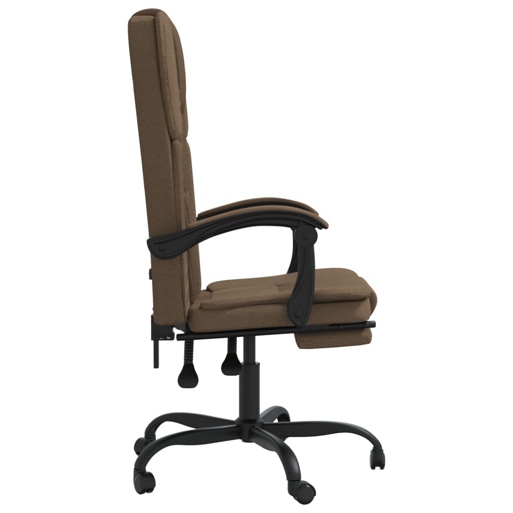 Fauteuil inclinable de bureau Marron Tissu - XIOS