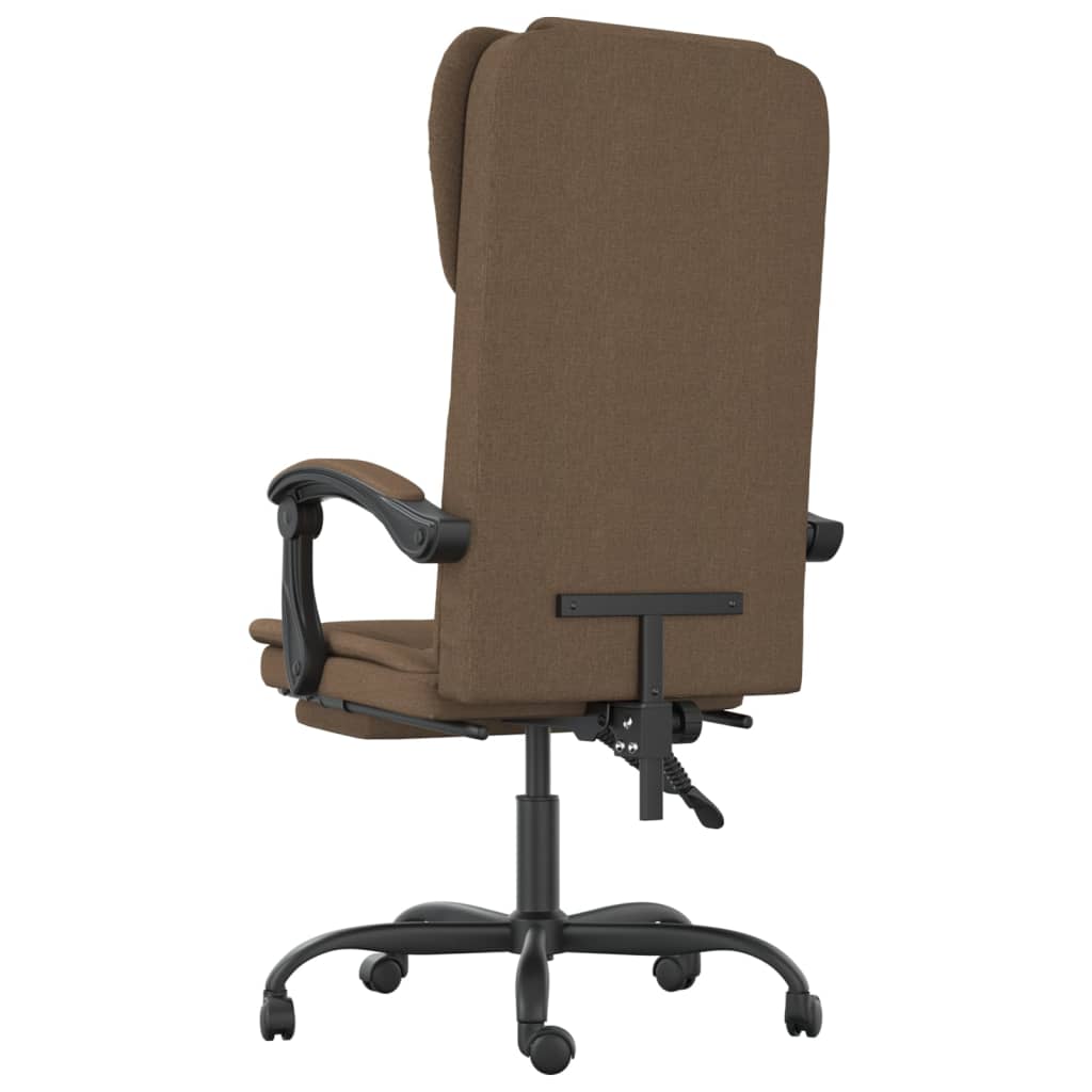 Fauteuil inclinable de bureau Marron Tissu - XIOS