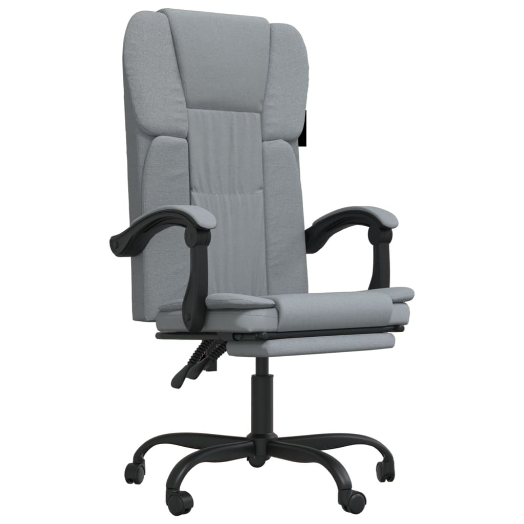 Fauteuil inclinable de bureau Gris clair Tissu - XIOS