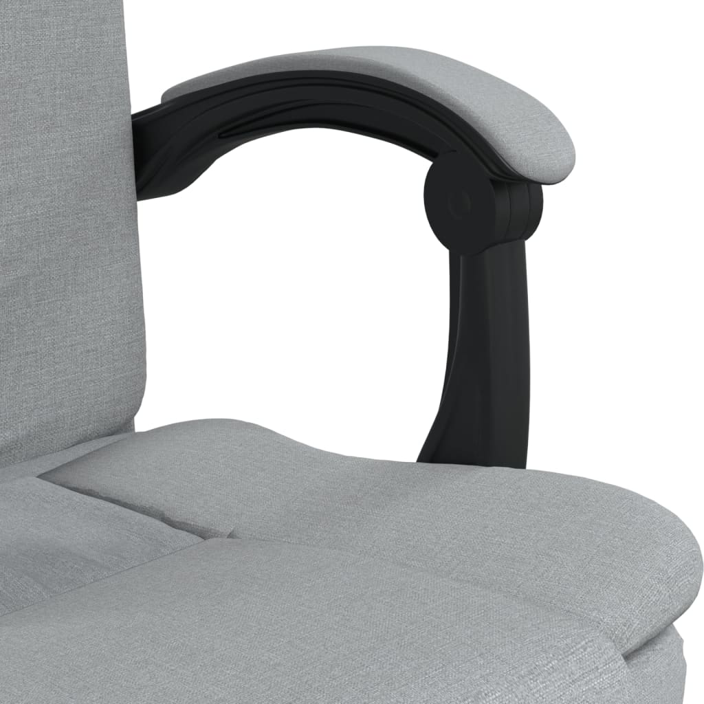Fauteuil inclinable de bureau Gris clair Tissu - XIOS