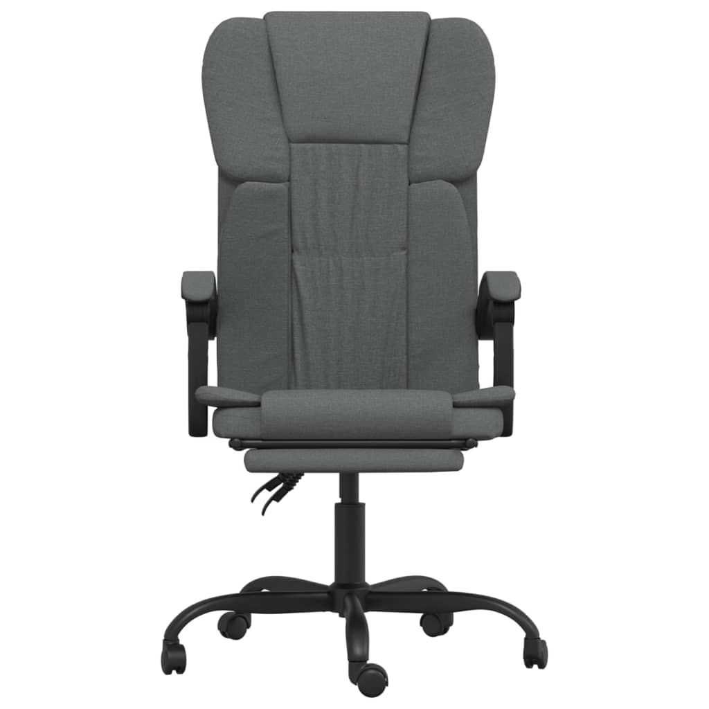 Fauteuil inclinable de bureau Gris foncé Tissu - XIOS