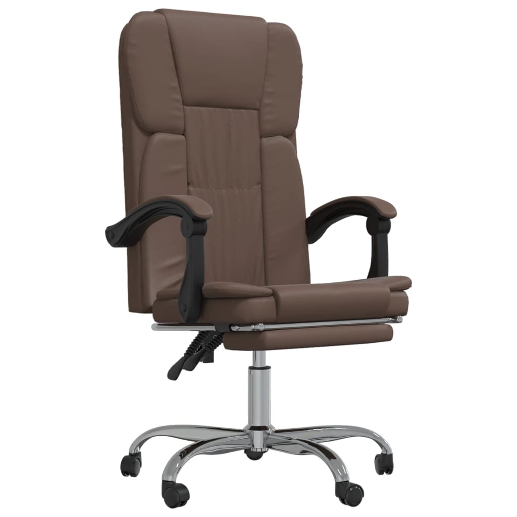 Fauteuil inclinable de bureau Marron Similicuir - XIOS