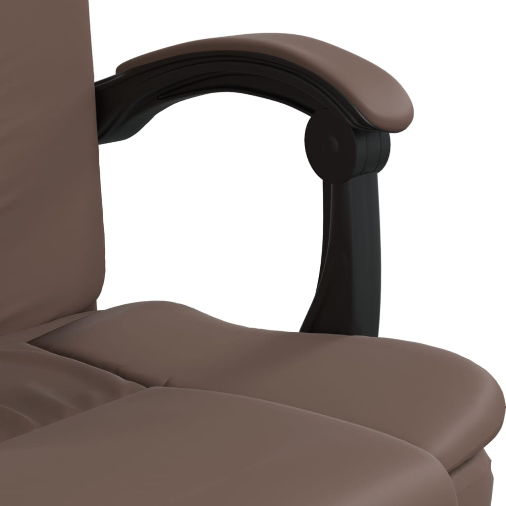 Fauteuil inclinable de bureau Marron Similicuir - XIOS