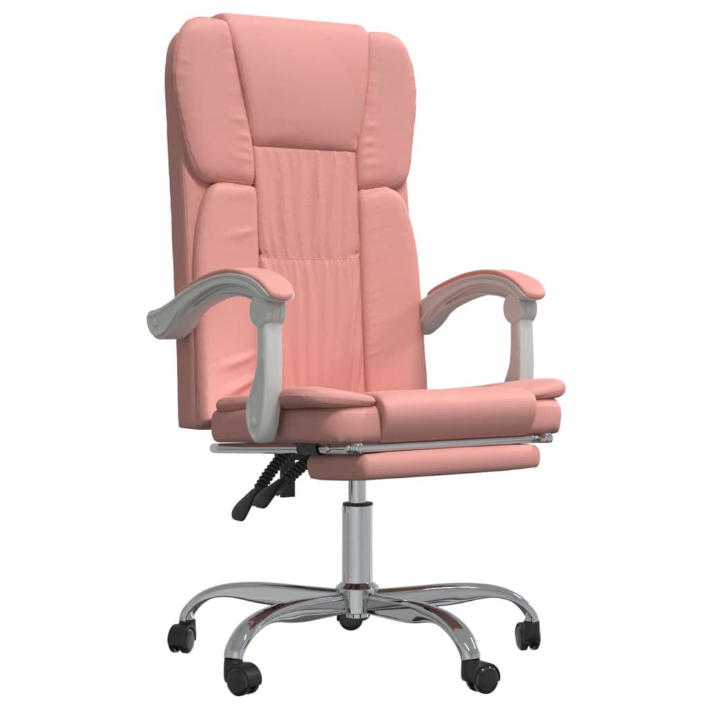 Fauteuil inclinable de bureau Rose Similicuir - XIOS